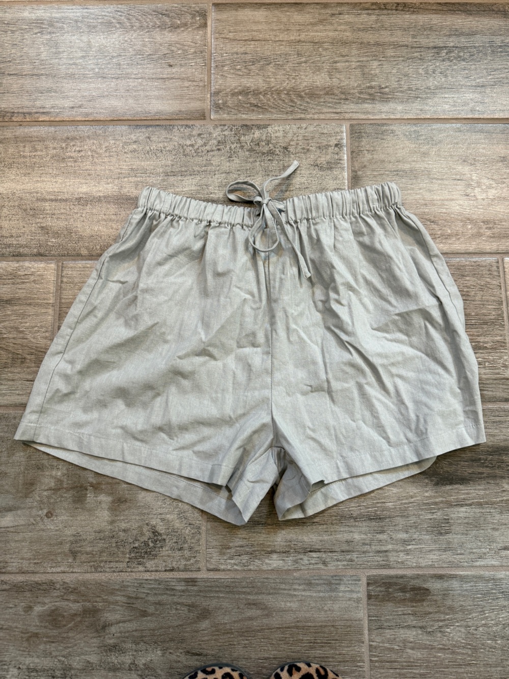 Commense Grey Vest Drawstring Short Set - Picture 4 of 7